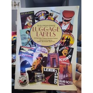 Dover Stickers Set: Old-Fashioned Luggage‎ Labels (2002, Book, Other)